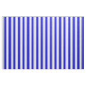 Blauw en Mint Cream Striped/Lined Pattern Stof (Fat Quarter)