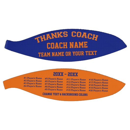 Blauw en Oranje Aangepast Basketball, ALLE spelers Mini Basketbal (Panelen)