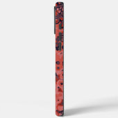 blauw en oranje abstract Case-Mate iPhone case (Achterkant / Links)