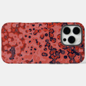 blauw en oranje abstract Case-Mate iPhone case (Achterkant (horizontaal))
