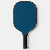 Blauw en Oranje Abstract design Pickleball Paddle (Voorkant)