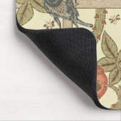 Blauw en oranje achtergrond ontwerp, 1864 muismat (Hoek)