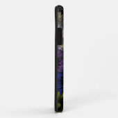 Blauw en oranje bloem Case-Mate iPhone case (Achterkant/rechts)