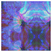 Blauw en paars abstract ontwerp stof (Close Up)