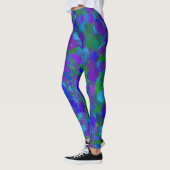 Blauw en Paars Leggings (Links)