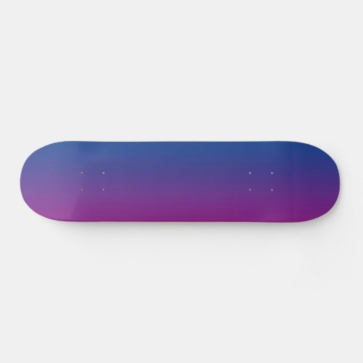 Blauw en Paars Skateboard (Horizontaal)