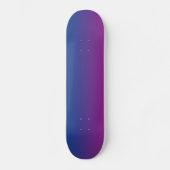 Blauw en Paars Skateboard (Voorkant)