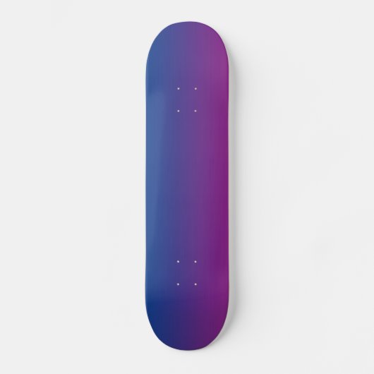 Blauw en Paars Skateboard (Voorkant)