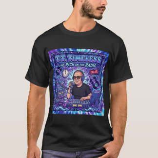 Blauw en paars Tie Dye T-shirt