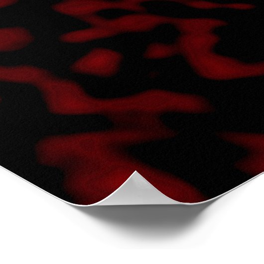 Blauw en Paarse droom Poster (Hoek)