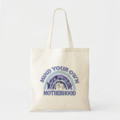 Blauw en Paarse Geest Je Eigen Moederschap Tote Bag (Voorkant)