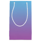 Blauw en Paarse ombre Klein Cadeauzakje (Voorkant)