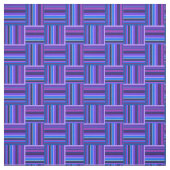 Blauw- en paarse snijstroken stof (Swatch)