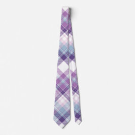 Blauw en Paarse speldenstang Stropdas