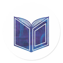 Blauw en Paarse Splatter Schilderboek