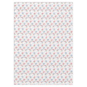 Blauw- en PInk-Baby-buggy-Baby shower Tafelkleed (Voorkant)