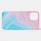 BLAUW EN PINK PAINTING Case-Mate iPhone CASE (Achterkant (horizontaal))
