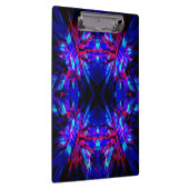 Blauw- en rode kaleidoscoop klembord (Rechts)