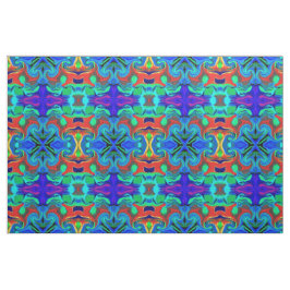 BLAUW- EN RODE KLEUREN STOF