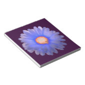 Blauw en rood afrikaantje notitieblok (Schuin)