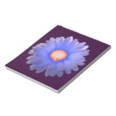 Blauw en rood afrikaantje notitieblok (Linkerzijde)