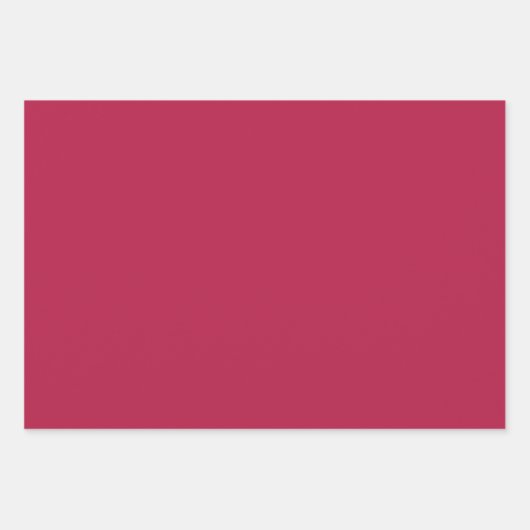 Blauw en rood kleurenblok met witte sterren inpakpapier vel (Voorkant 3)