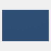 Blauw en rood kleurenblok met witte sterren inpakpapier vel (Voorkant 2)