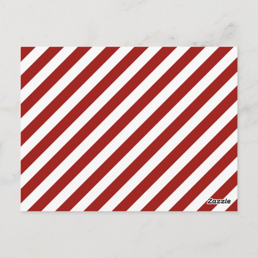 Blauw en rood Nautical Table Number Briefkaart (Achterkant)