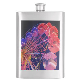 Blauw en rood reuzenrad flacon