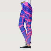 Blauw en rood reuzenrad leggings (Links)