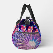 Blauw en rood reuzenrad plunjezak (Rechts)