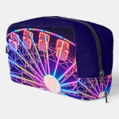 Blauw en rood reuzenrad toilettasje (Rechterhoek)