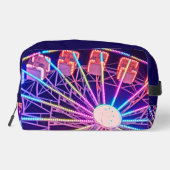 Blauw en rood reuzenrad toilettasje (Achterkant)