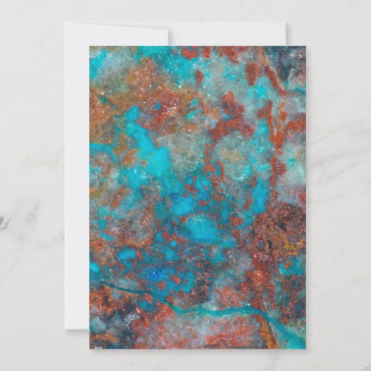 Blauw en rood Shattuckiet Kaart (Voorkant)