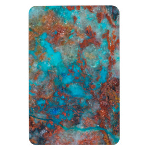 Blauw en rood Shattuckiet Magneet