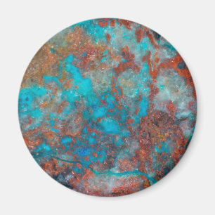 Blauw en rood Shattuckiet Magneet