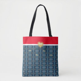Blauw en rood Tas van Dichteres Adiela Akoo