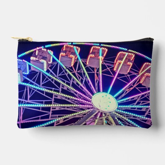 Blauw en rood wiel etui (Voorkant)