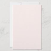 Blauw en roze Baby flesje Briefpapier (Achterkant)