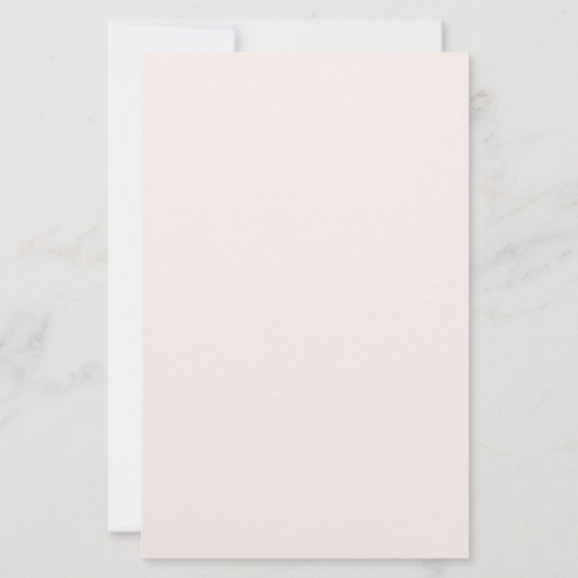 Blauw en roze Baby flesje Briefpapier (Achterkant)