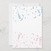 Blauw en roze ballon kaart (Achterkant)