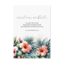 Blauw en Roze Bruiloft Website Invoegen Kaart