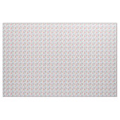 blauw en roze Floral Chintz Pattern Stof (Yard (91,4 cm))
