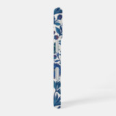 Blauw en Roze Genot iPhone 16 Hoesje (Rechterkant)