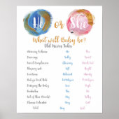 Blauw en roze Het oude Poster van de Wives Tale (Voorkant)