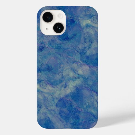 Blauw en roze kleurig acrylafbrekend materiaal Case-Mate iPhone case (Achterkant)