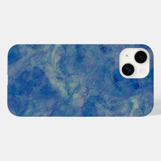 Blauw en roze kleurig acrylafbrekend materiaal Case-Mate iPhone case (Achterkant (horizontaal))