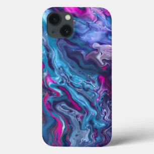 Blauw en roze kleurig acrylafbrekend materiaal Case-Mate iPhone case