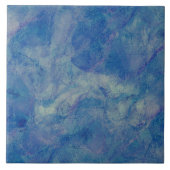 Blauw en roze kleurig acrylafbrekend materiaal tegeltje (Voorkant)