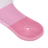 Blauw en Roze Kleurtinten Strepen Snijplank (Hoek)